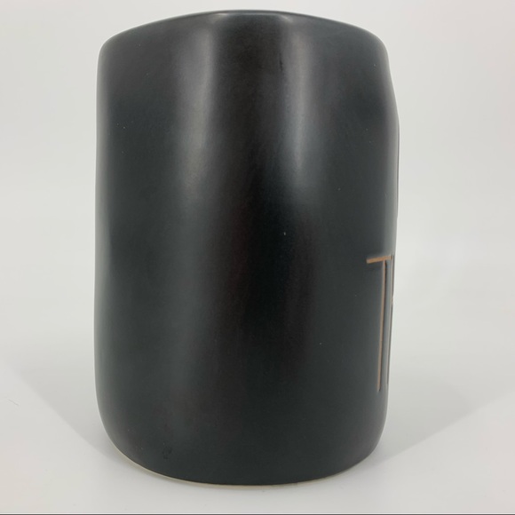 Rae Dunn ‘GIVE THANKS’ Black with Orange Mug - Picture 9 of 16